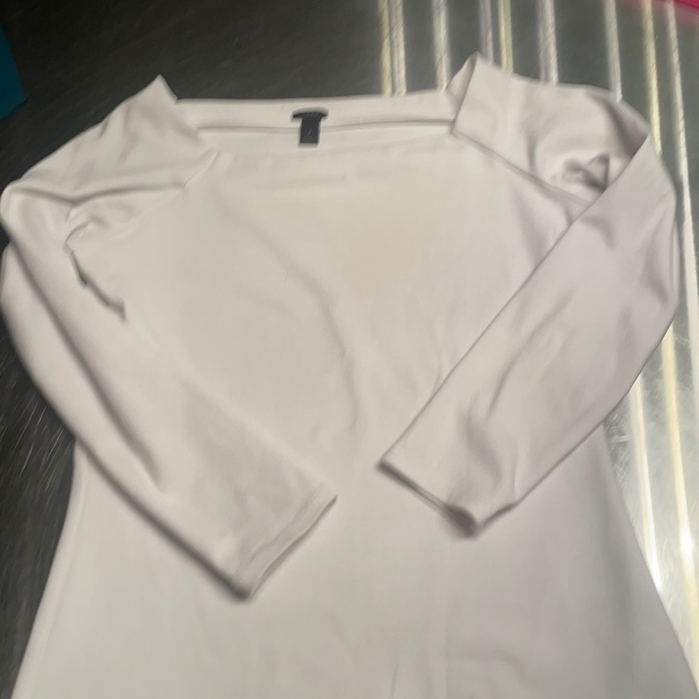 JCrew off the shoulder shirt